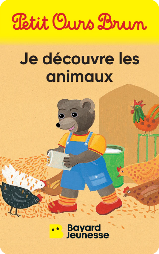 Petit ours brun : je découvre les animaux