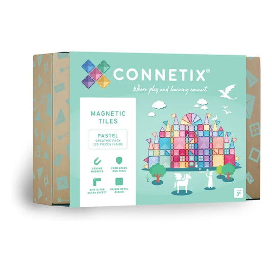 Connetix Pastel créative pack de 120 pièces