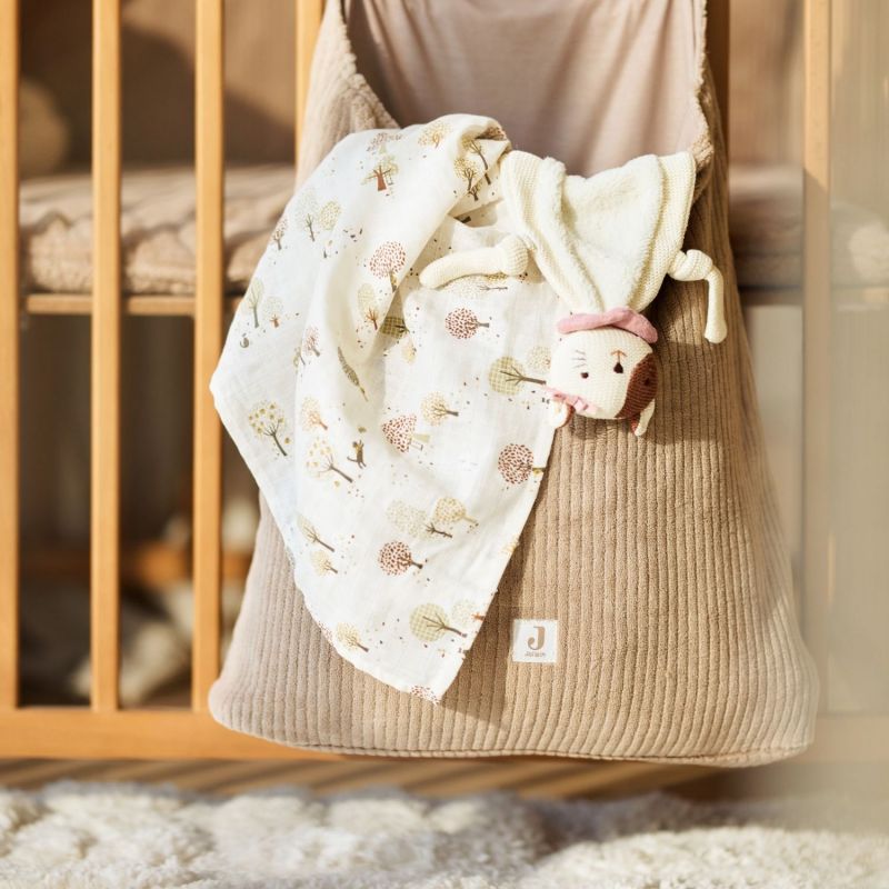 Sac de rangement en velours côtelé