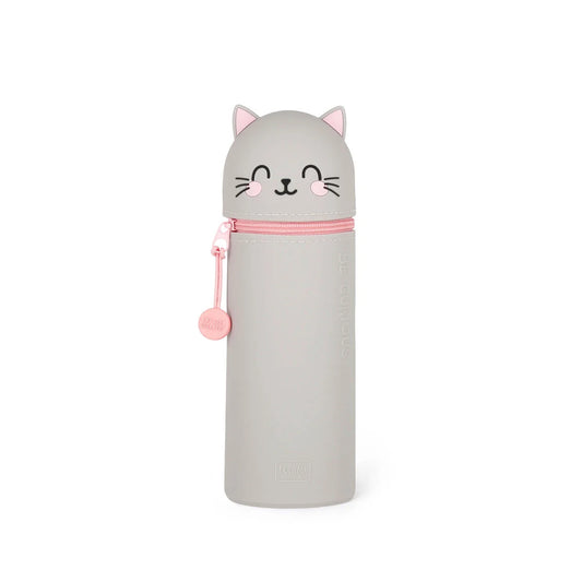 Trousse en silicone 2 en 1 Kawai Kitty