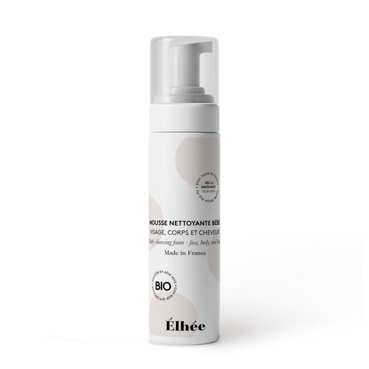 Mousse nettoyante bébé Bio 3-en-1