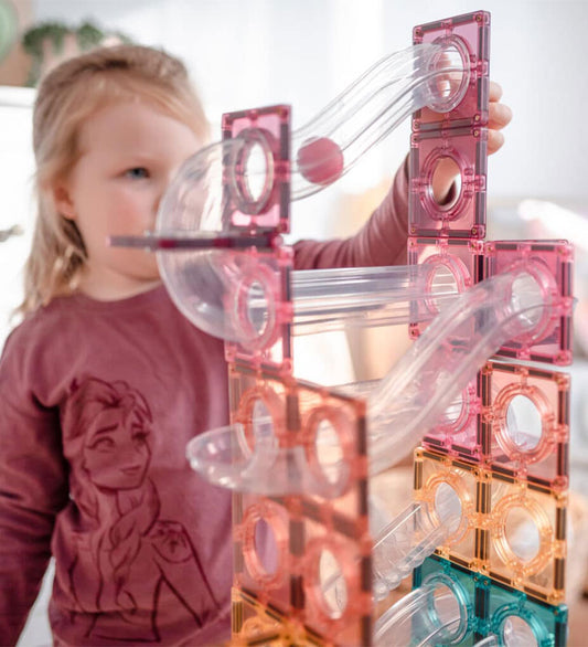 Connetix Pastel Ball run pack de 106 pièces