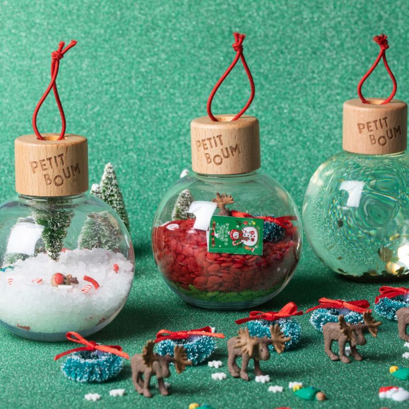 Pack de 3 Boules de Noël sensorielles
