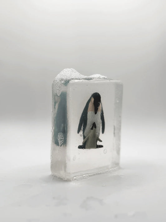 Savon artisanal Bébé et Maman Pingouin