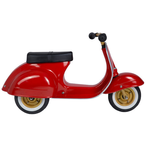 Scooter-Draisienne Vespa Primo rouge