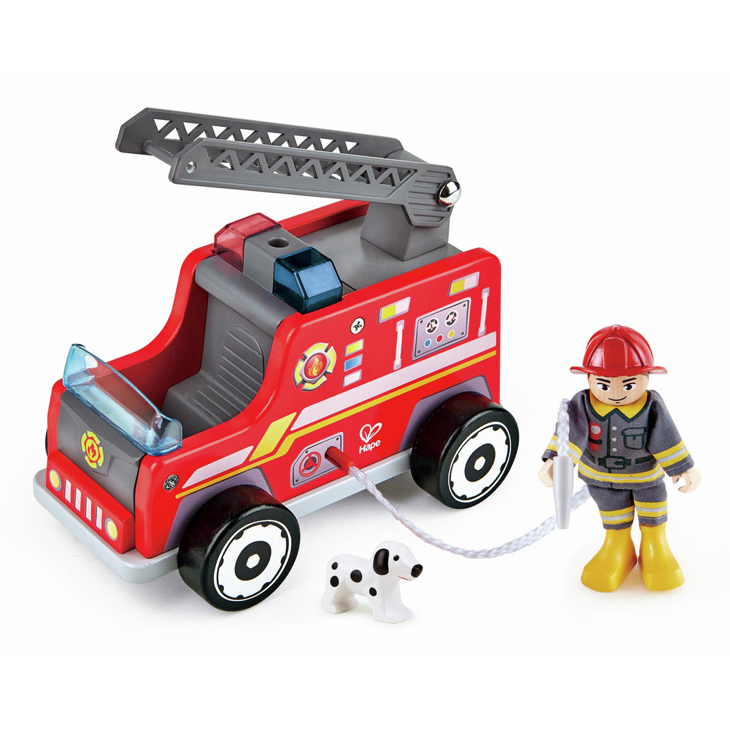 Camion de Pompiers avec 2 figurines