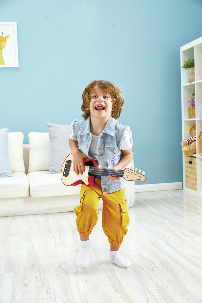 Ukulélé avec apprentissage interactif