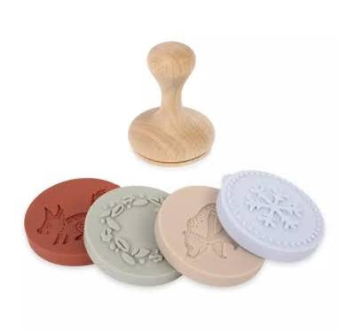 Set de 4 Tampons à biscuits