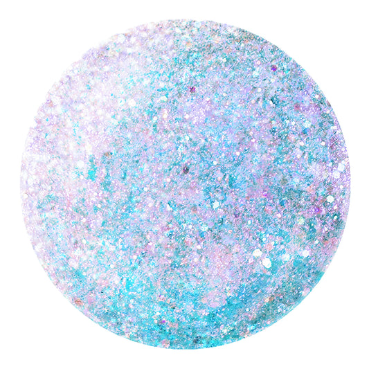 Vernis à l’eau à paillettes Bleu-princesse-vanille