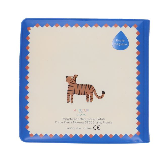 Livre de bain magique Tigre du Bengale