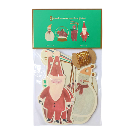 Étiquettes de Noël La Forêt 🎄