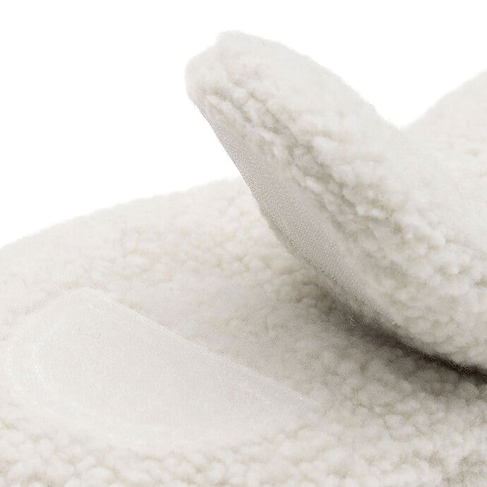 Moufles poussette Teddy naturel