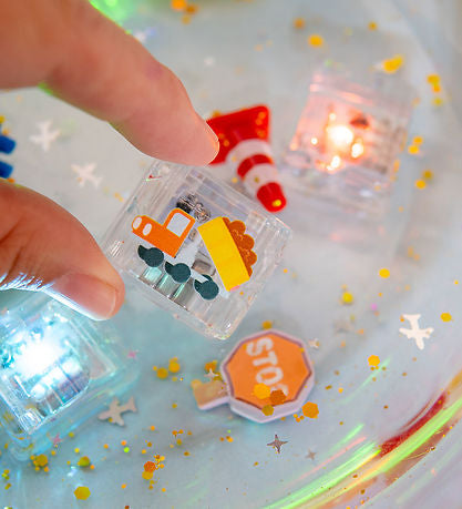 Cubes lumineux pour le bain Autos