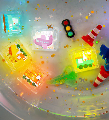 Cubes lumineux pour le bain Autos