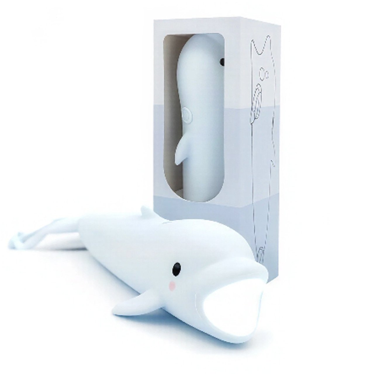 Lampe de poche en silicone Dauphin