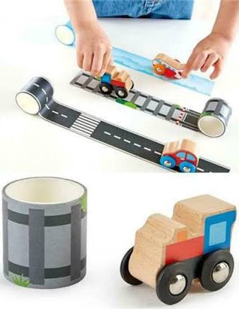 Ruban et train qui roule