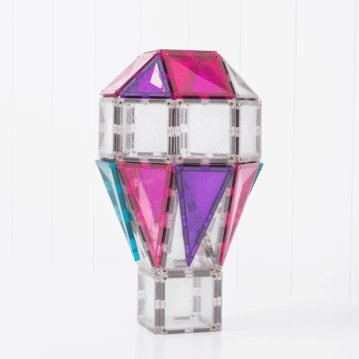 Connetix Glitter Licorne 56 pièces