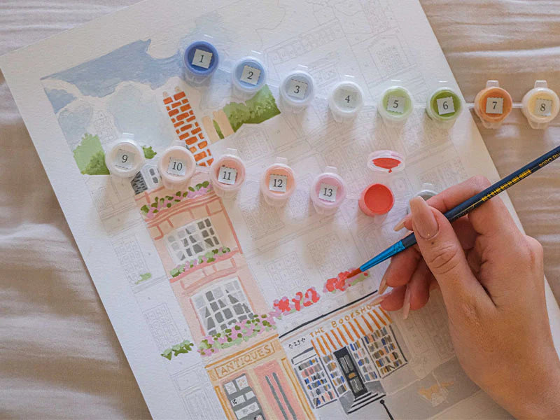 Coffret Petit Pinceau peinture écologique à l’eau au N°