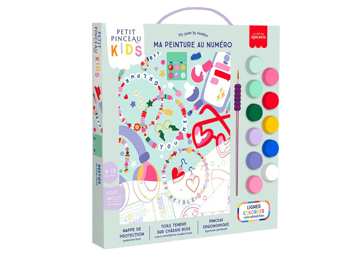 Kit Petit Pinceau Kids peinture à l’eau au N°