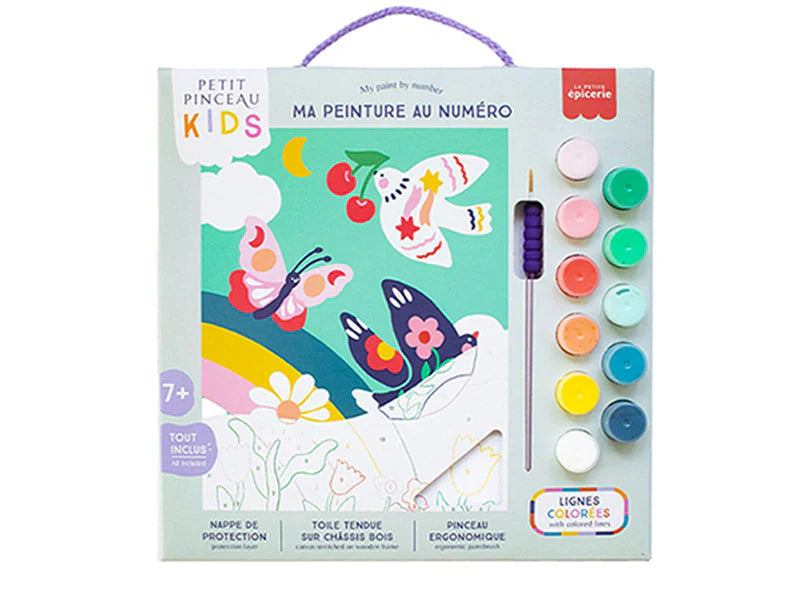 Kit Petit Pinceau Kids peinture à l’eau au N°