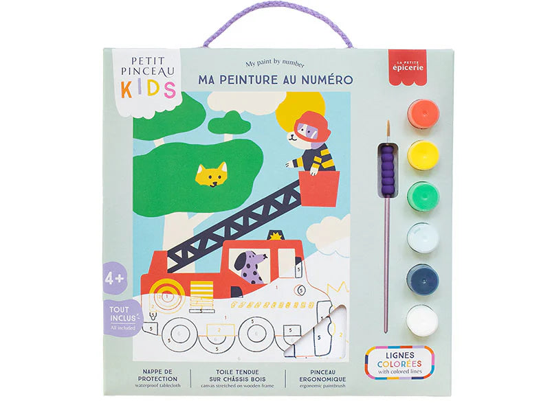 Kit Petit Pinceau Kids peinture à l’eau au N°