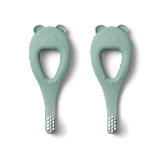 Brosse à dent pour bébé Ourson pack de 2