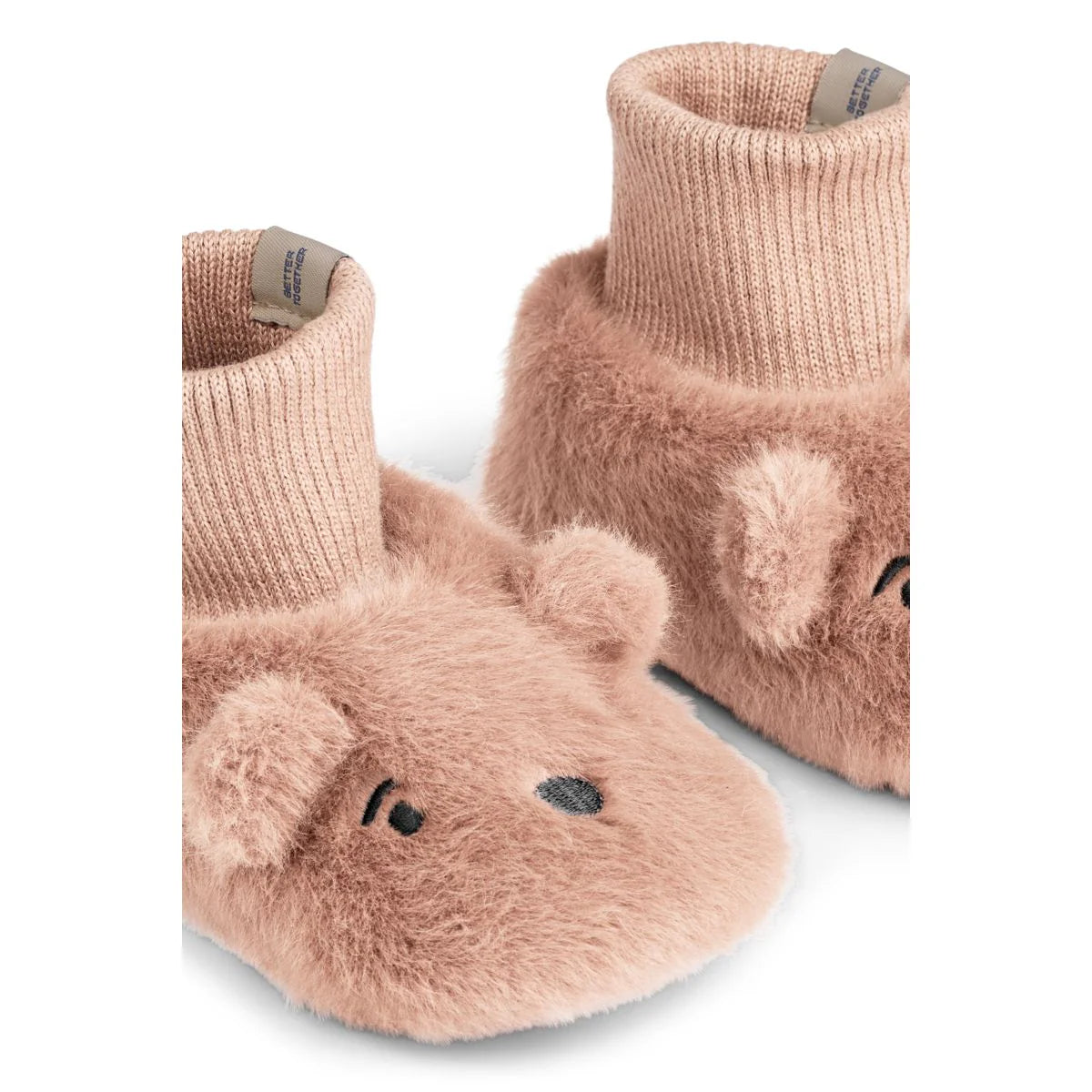 Chaussons en peluche Ourson