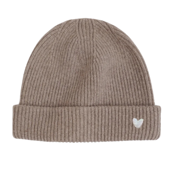 Bonnet gris en laine