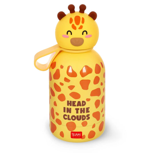 Gourde isotherme 310ml Girafe 🦒 avec poignée amovible