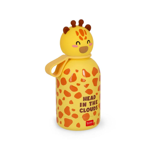 Gourde isotherme 310ml Girafe 🦒 avec poignée amovible