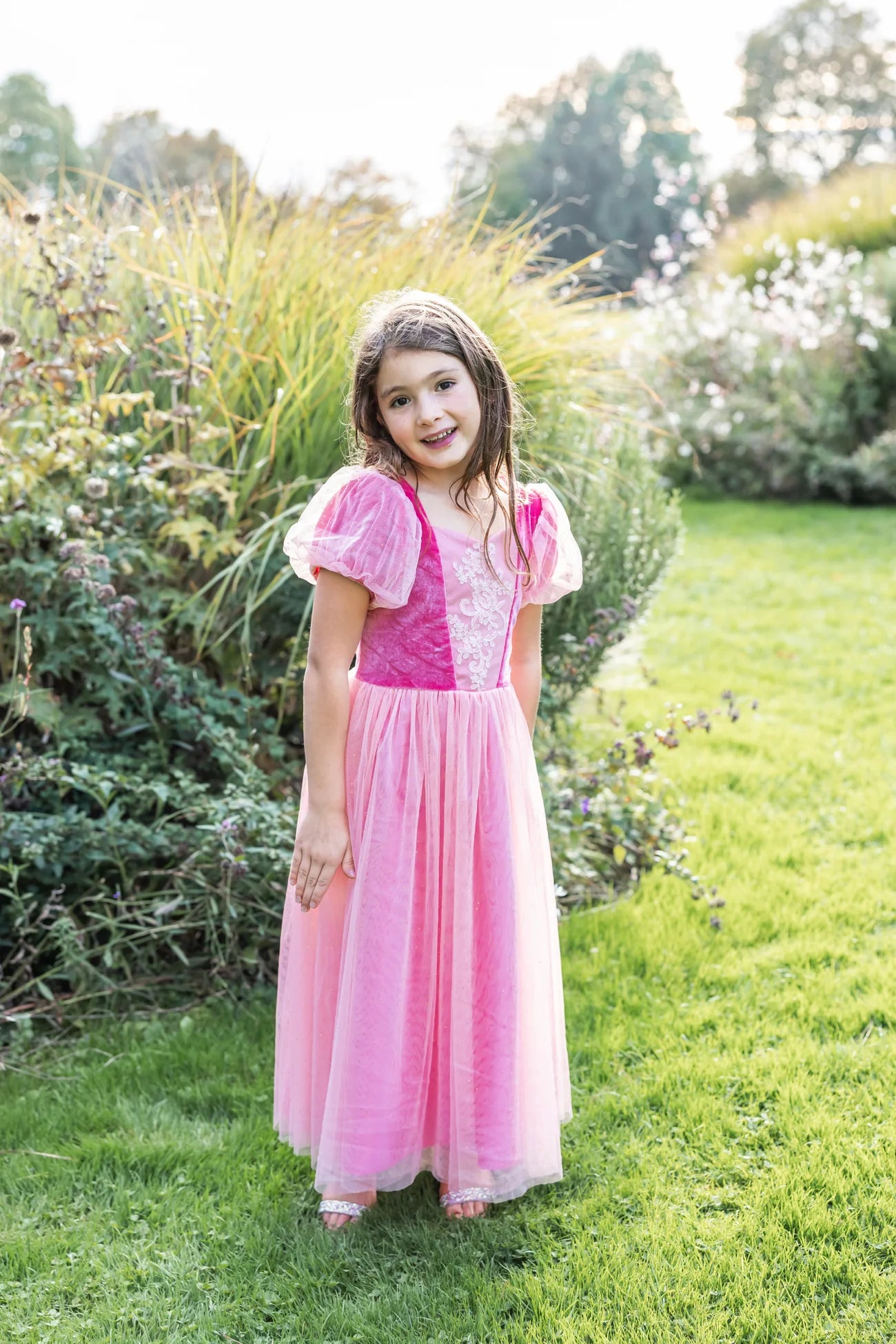 Déguisement robe de Princesse rose sorbet