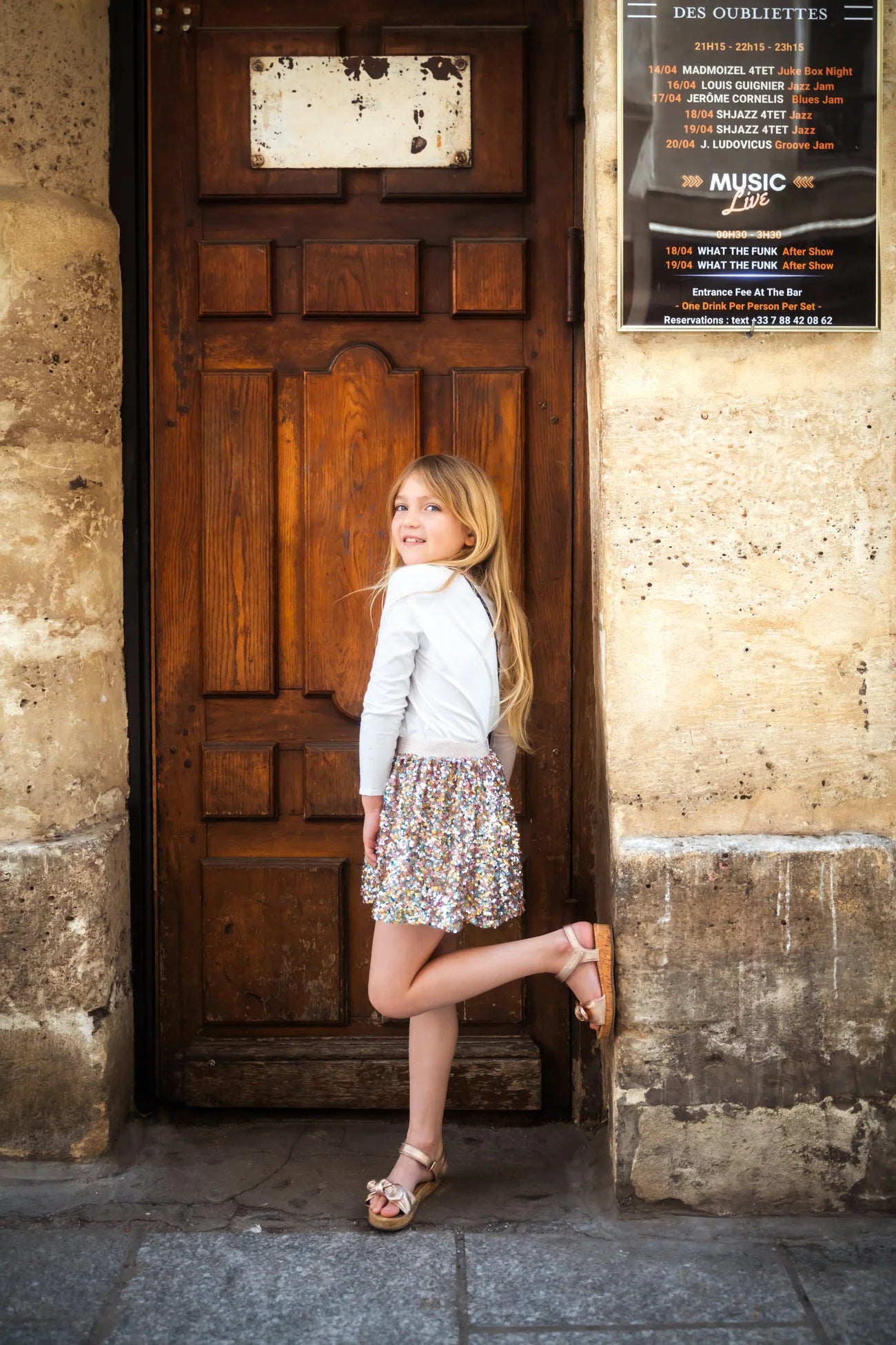 Déguisement jupe à sequins à Star is born