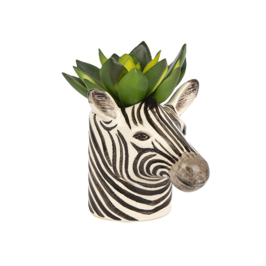 Petit pot en céramique Zèbre