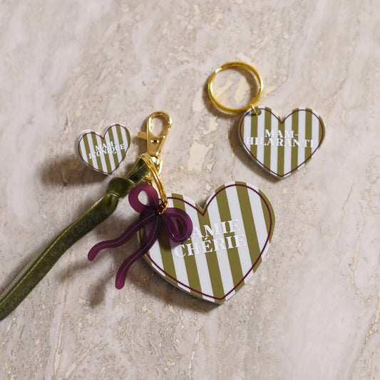 Miroir de sac Adèle à rayures