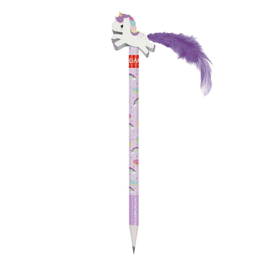 Crayon avec Gomme Licorne