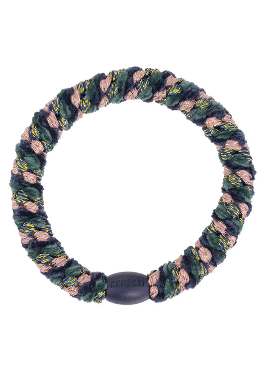 Kknekki mix Navy Velvet Green Glitter