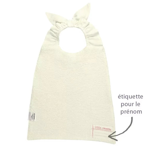 Serviette bavoir Môsieur Crevette