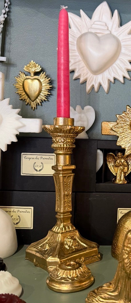 Bougeoir en Cire  | La Ciergerie des Prémontrés