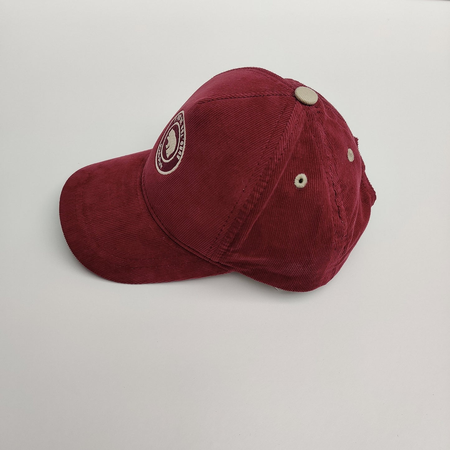 Casquettes velours bordeaux Enfants