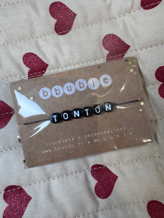 Bracelet homme iconique "TONTON"