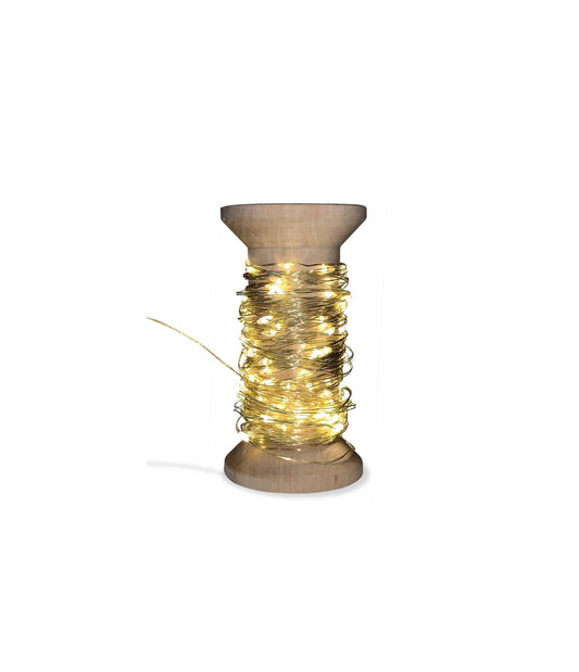 Bobine Guirlande Lumineuse Or