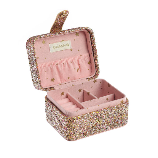 Boîte à bijoux à paillettes