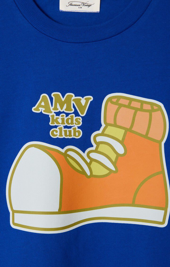 T-SHIRT ENFANT FIZVALLEY BLEU