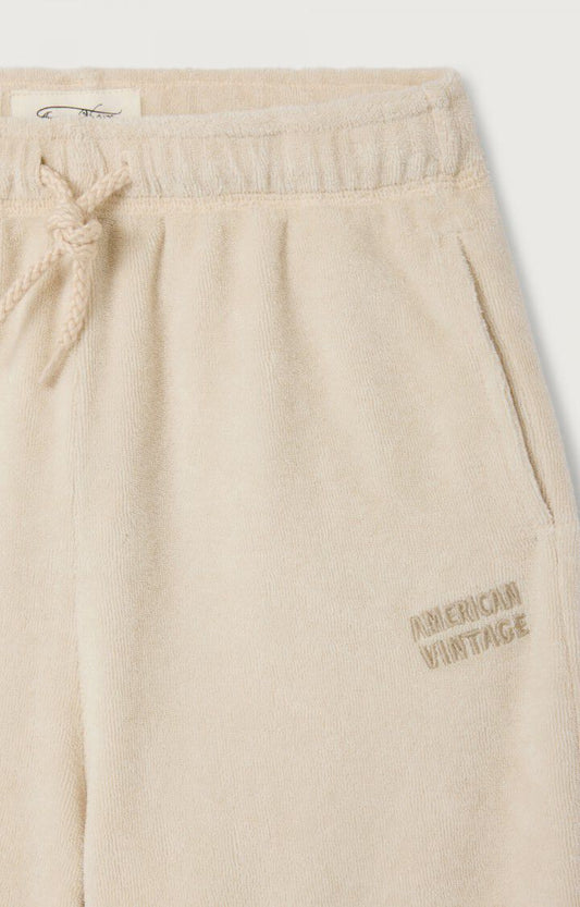 American Vintage : Pantalon enfant Fuxow écru