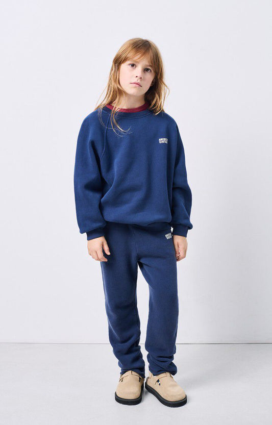 Americain Vintage : Sweat Izubird Navy Vintage