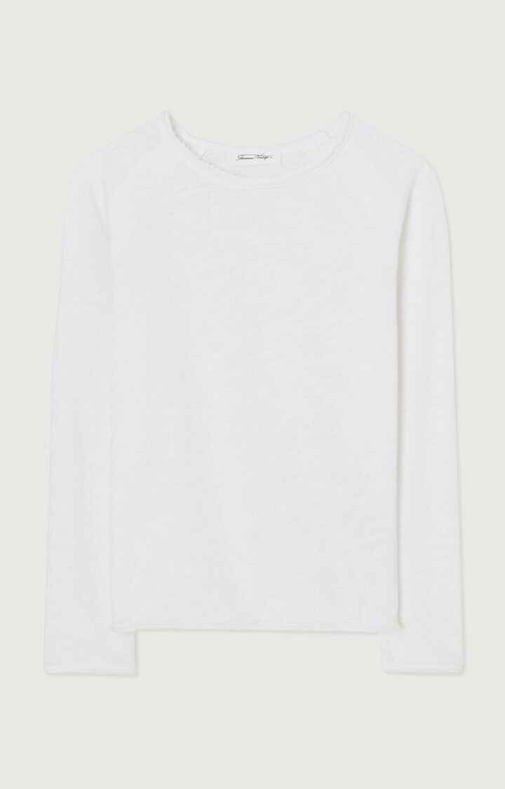 Americain Vintage : T-shirt Sonoma Blanc manche longue (Copie)