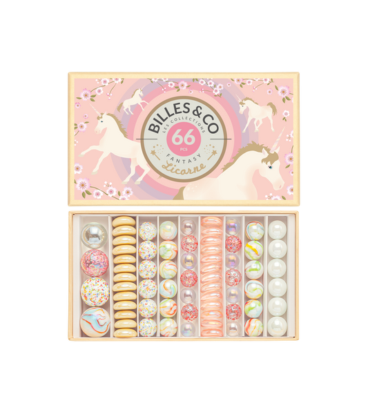 Grand coffret de billes - Licorne
