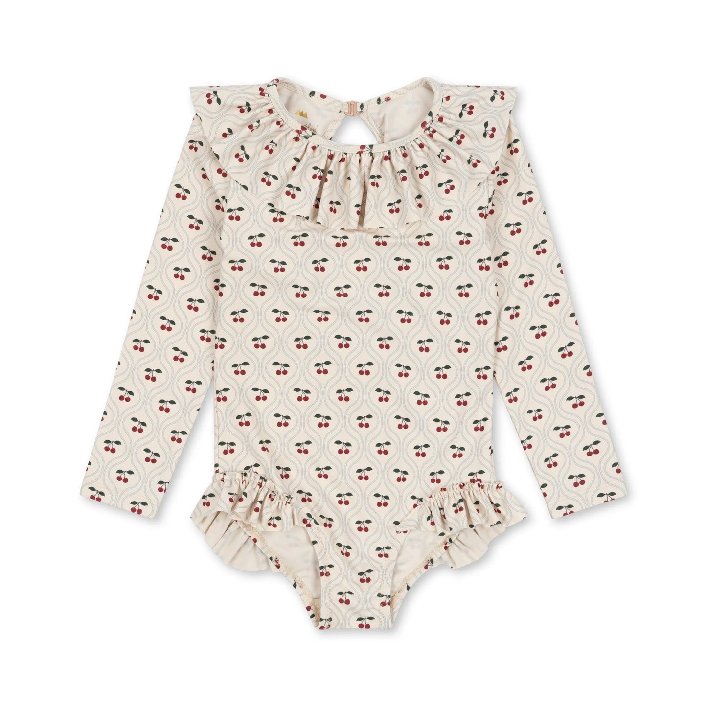 Maillot de bain manches longues Manuca cherry