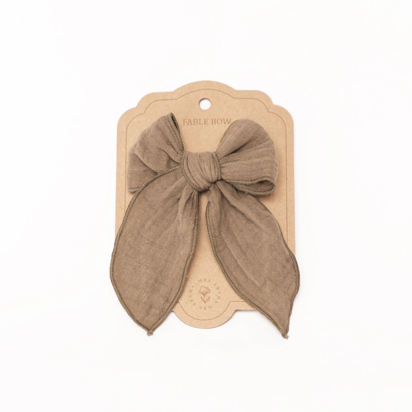 Barrettes gros noeud