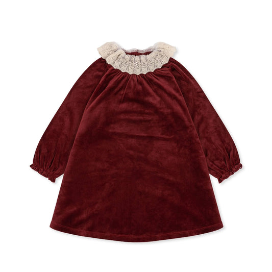 Robe venola Konges Slojd Velour rouge